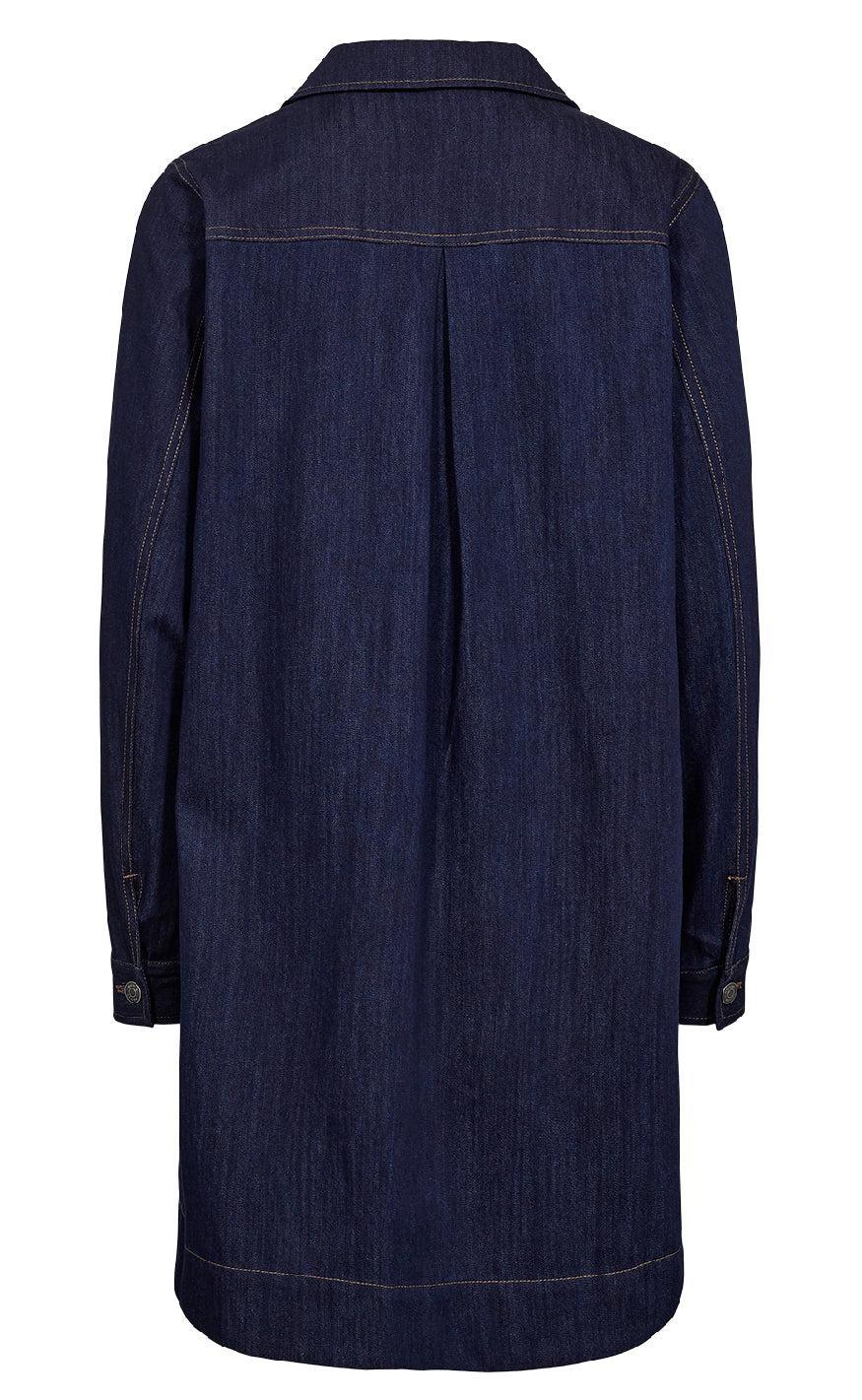 Nümph Kjole - Chiku - Dark Blue Denim