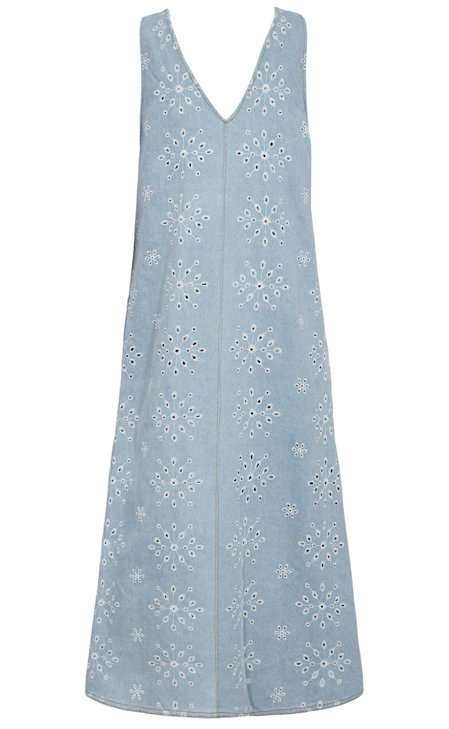 Nümph Kjole - Delilah - Light Blue Denim