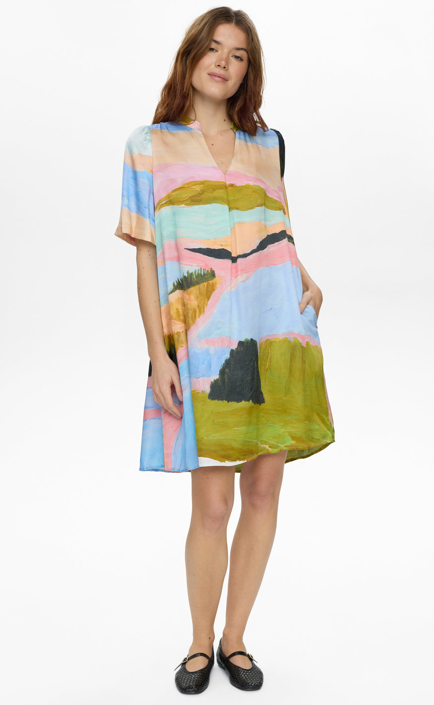 Nümph Kjole - Meadow - Peony
