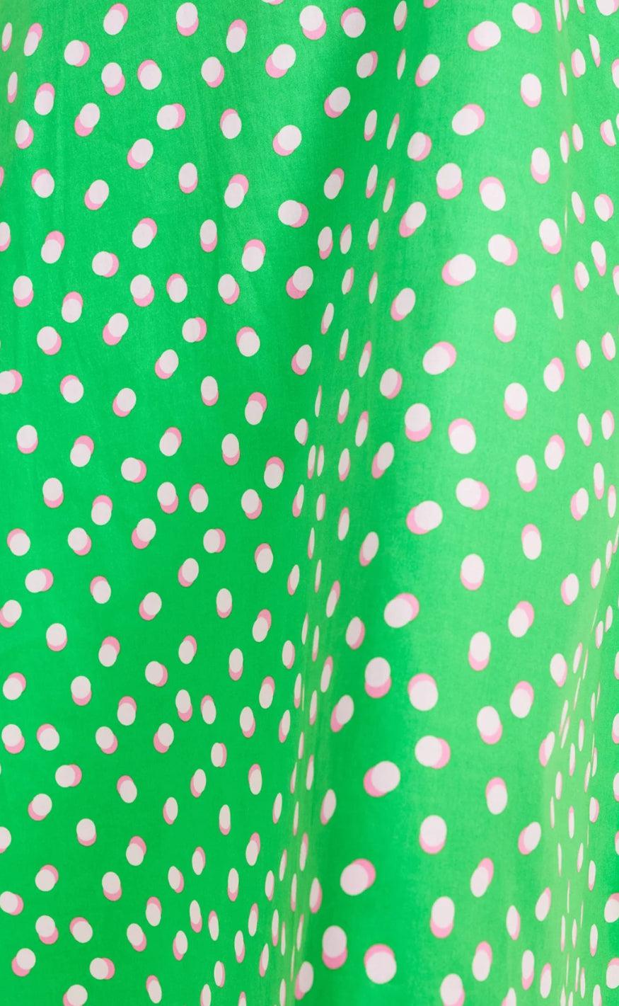 Nümph Kjole - Paula - Poison Green