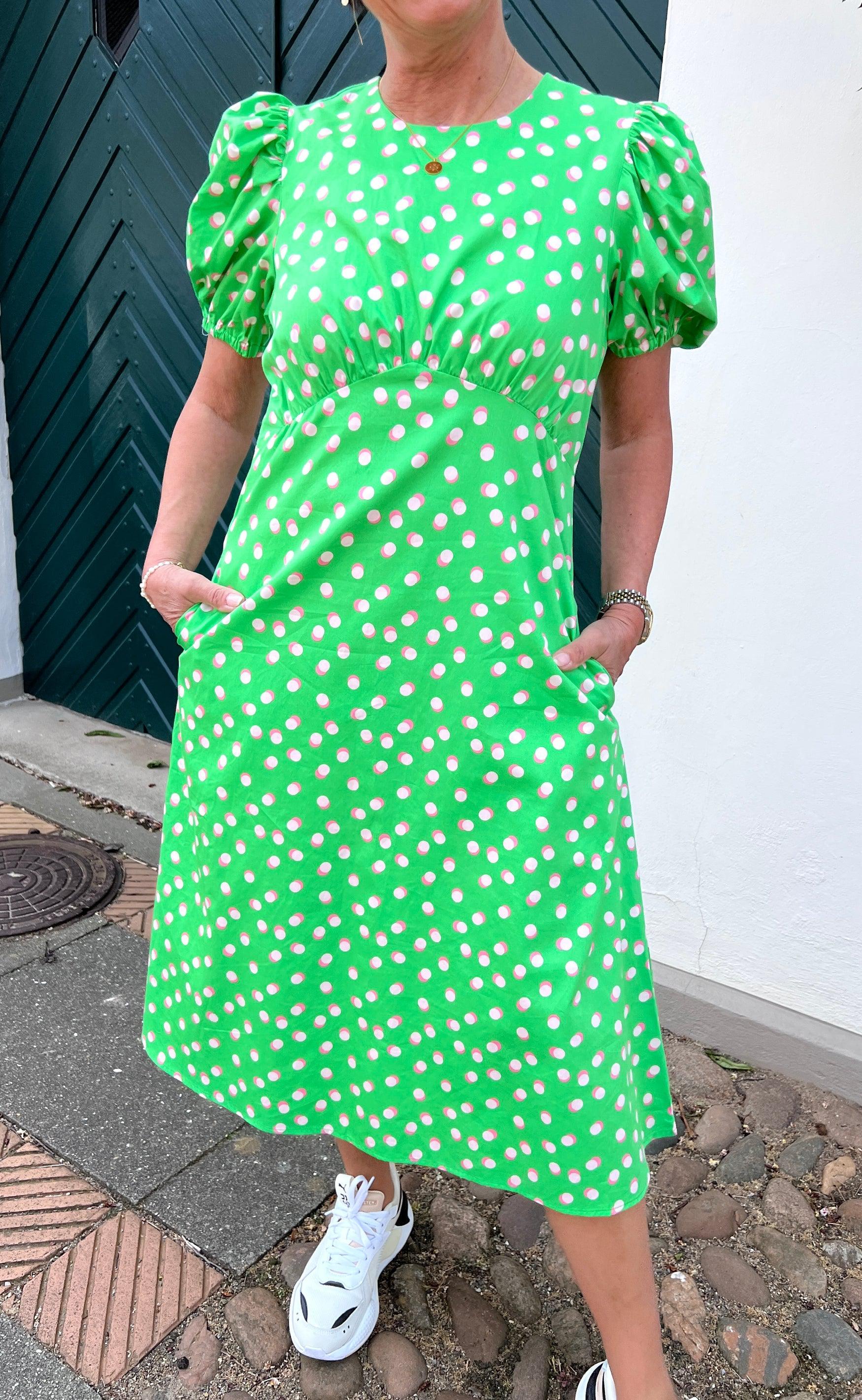 Nümph Kjole - Paula - Poison Green