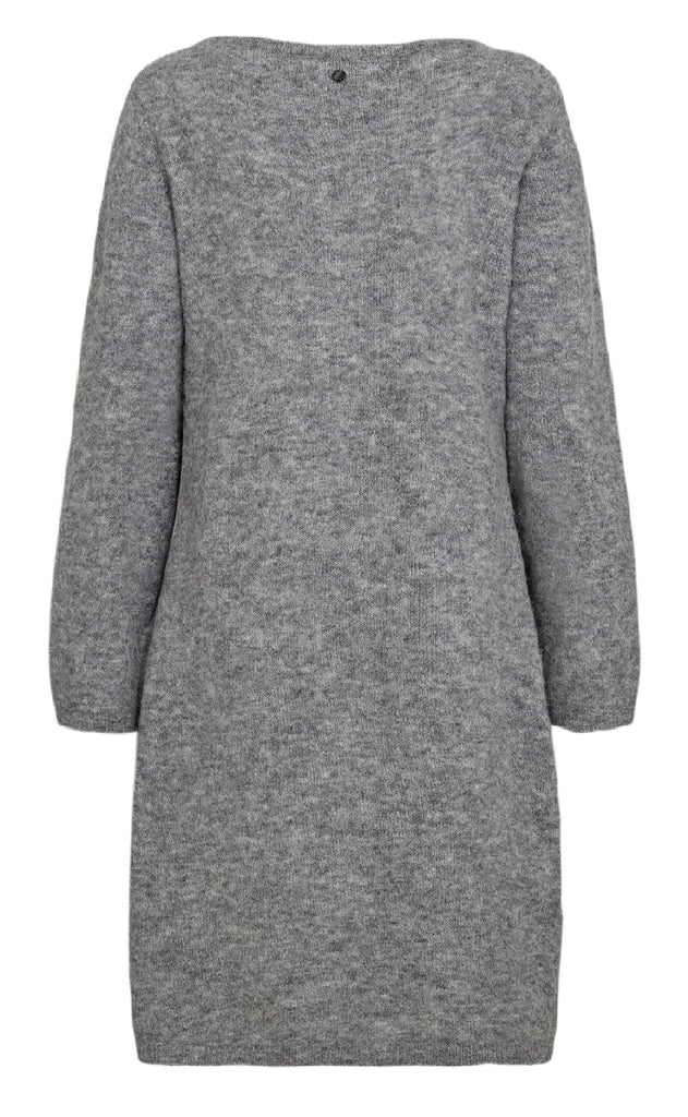 Nümph Kjole - Riette - Medium Grey Mel.