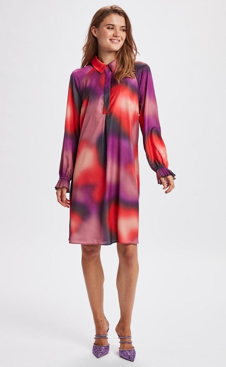 Nümph Kjole - Ulrike - Vibrant Orchid