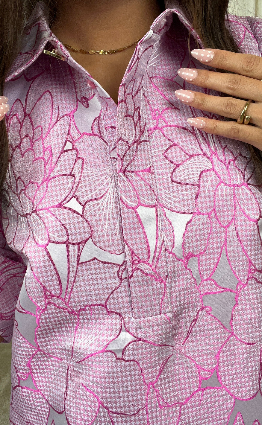 Nümph Kjole - Vida - Super Pink