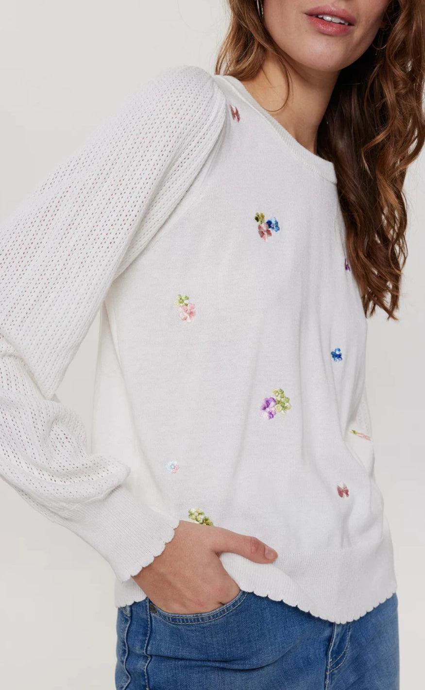 Nümph Pullover - Milena - Cloud Dancer