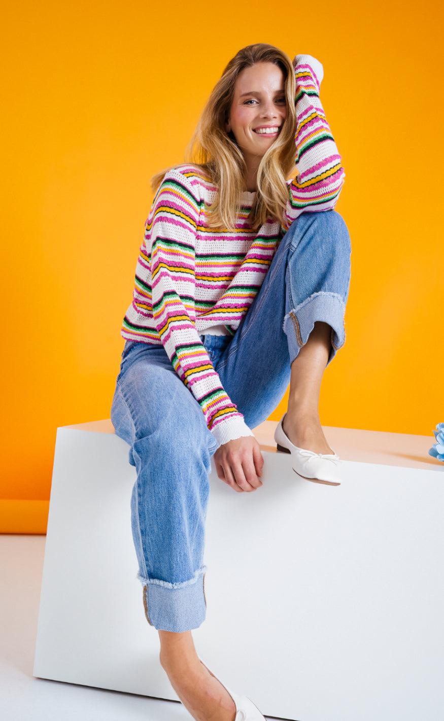 Numph Pullover - Moa - Pristine