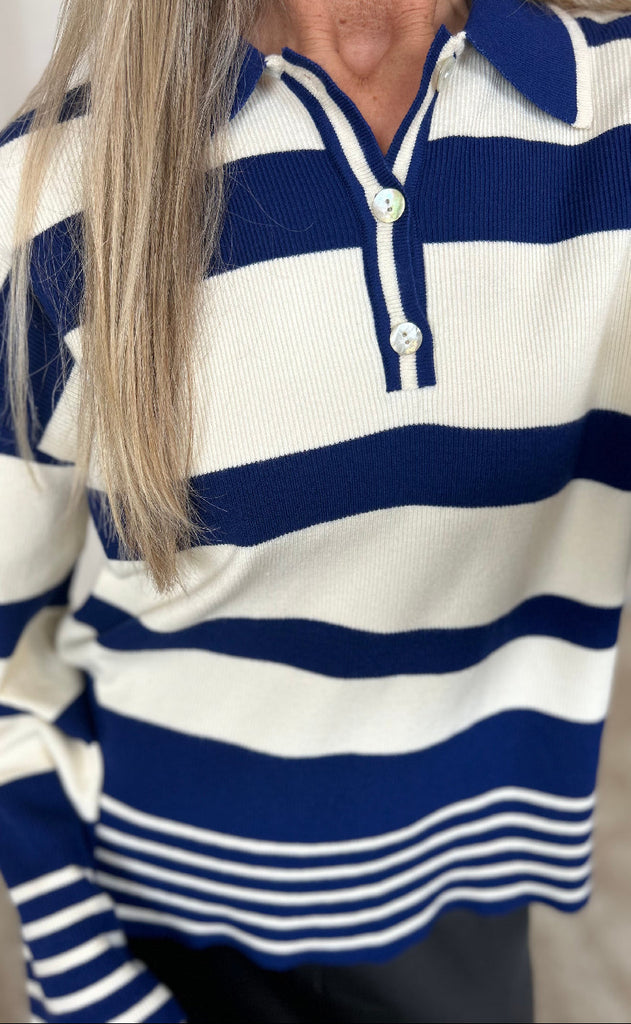Nümph Pullover - Monique - Blueprint