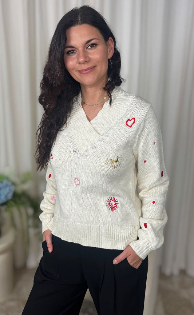 Nümph Pullover - Soleima Mix - Pristine