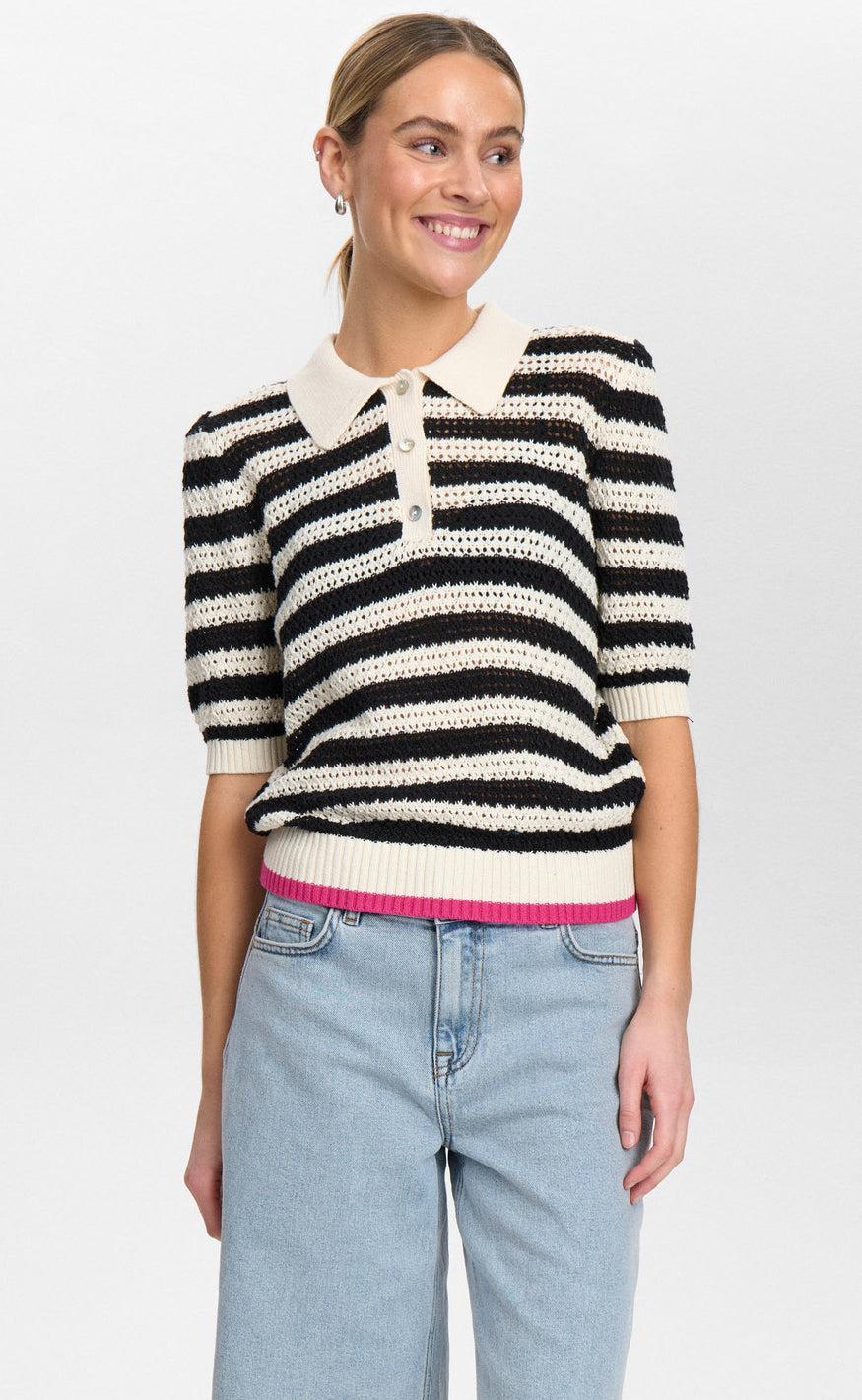 Nümph Pullover - Villia - Caviar
