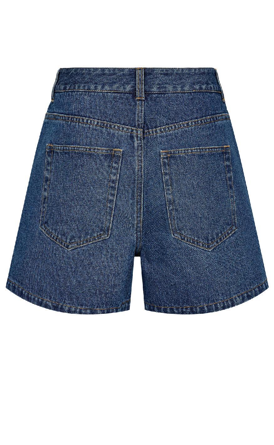Nümph Shorts - Virginia - Dark Blue Denim