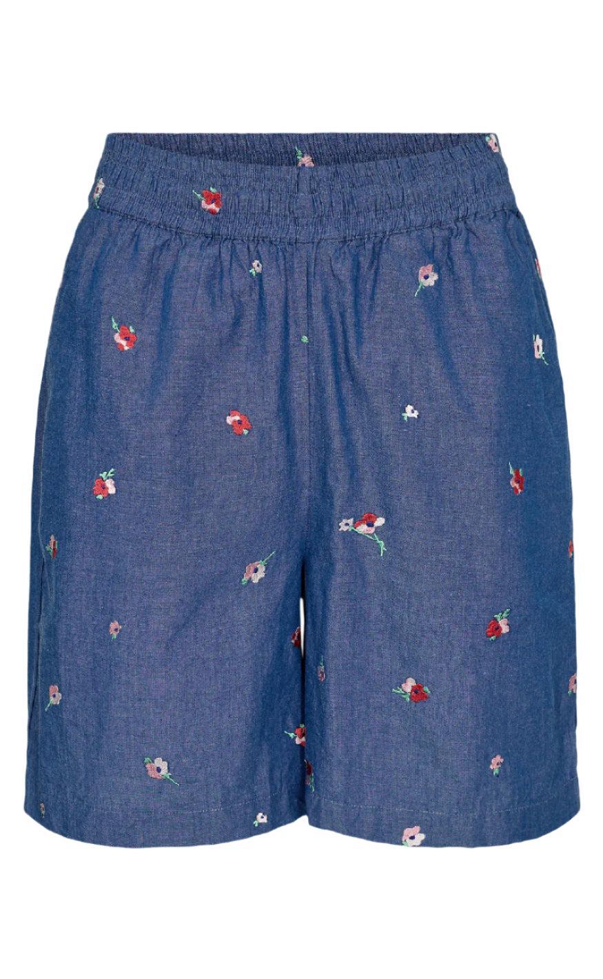 Nümph Shorts - Zira - Blueprint