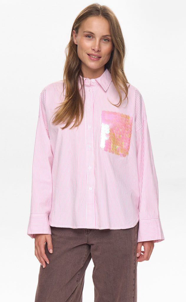 Nümph Skjorte - Darmi - Fuchsia Pink