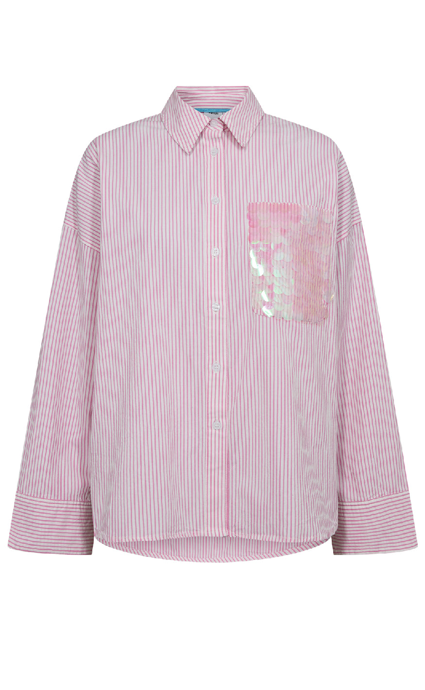 Nümph Skjorte - Darmi - Fuchsia Pink