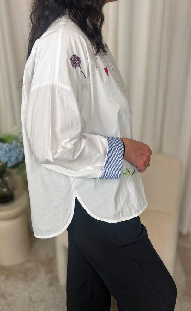 Nümph Skjorte - Juna - Cloud Dancer