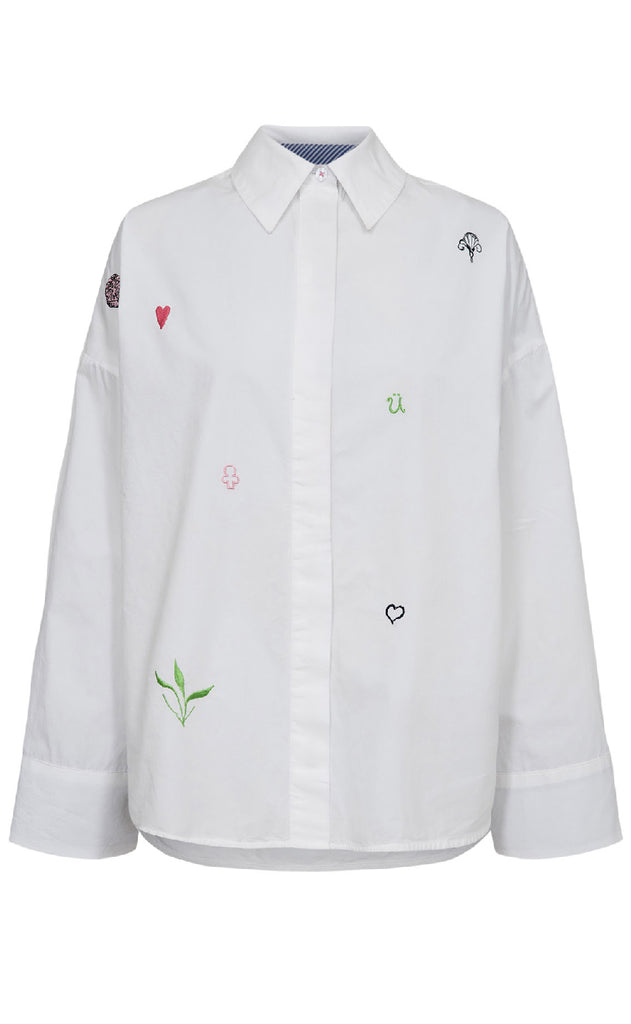 Nümph Skjorte - Juna - Cloud Dancer