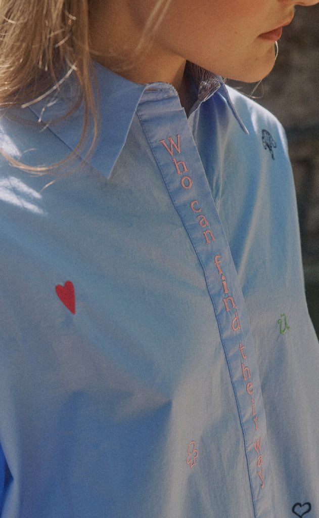 Nümph Skjorte - Juna - Hydrangea