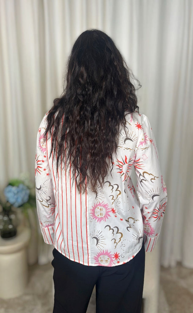 Nümph Skjorte - Soleima Mix - Cloud Dancer