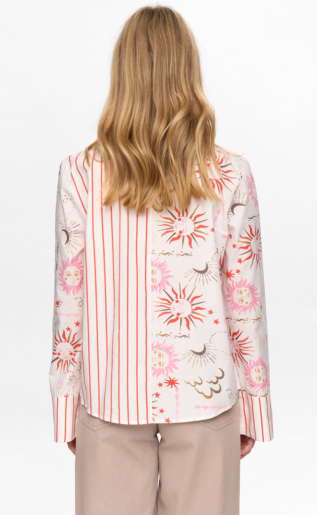 Nümph Skjorte - Soleima Mix - Cloud Dancer