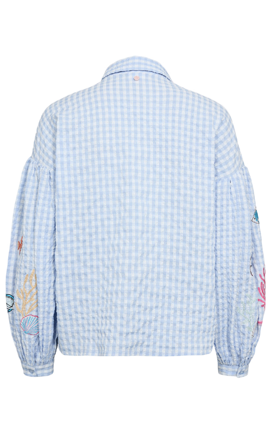 Nümph Skjorte - Surfer - Placid Blue