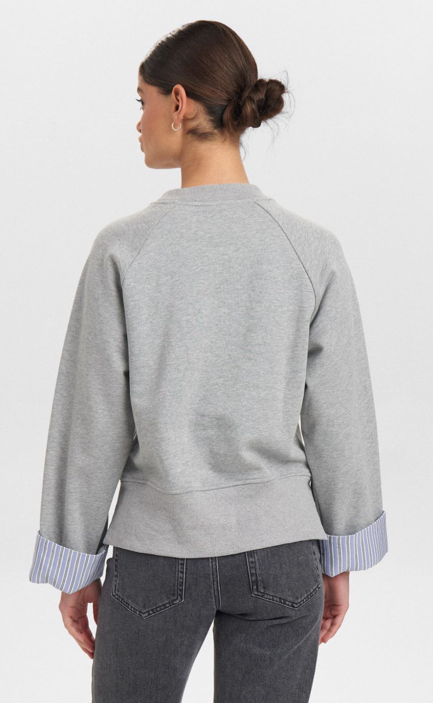 Nümph Sweatshirt - Zari - Grey Morn
