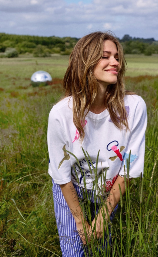 Nümph T-shirt - Deborah - Bright White