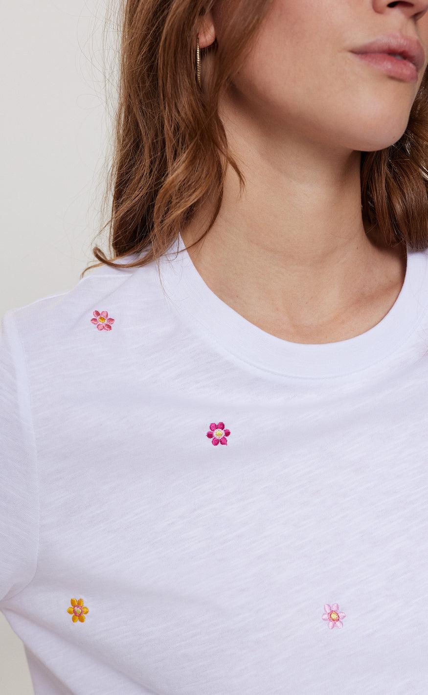Nümph T-shirt - Pilar - Bright White