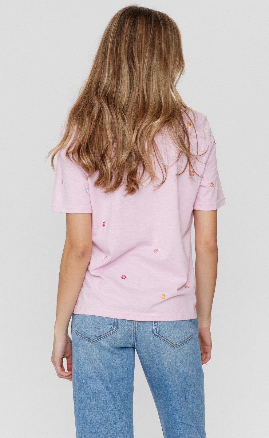 Nümph T-shirt - Pilar - Roseate Spoonbill