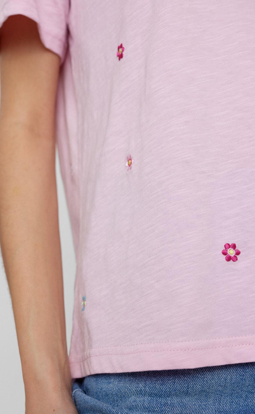 Nümph T-shirt - Pilar - Roseate Spoonbill