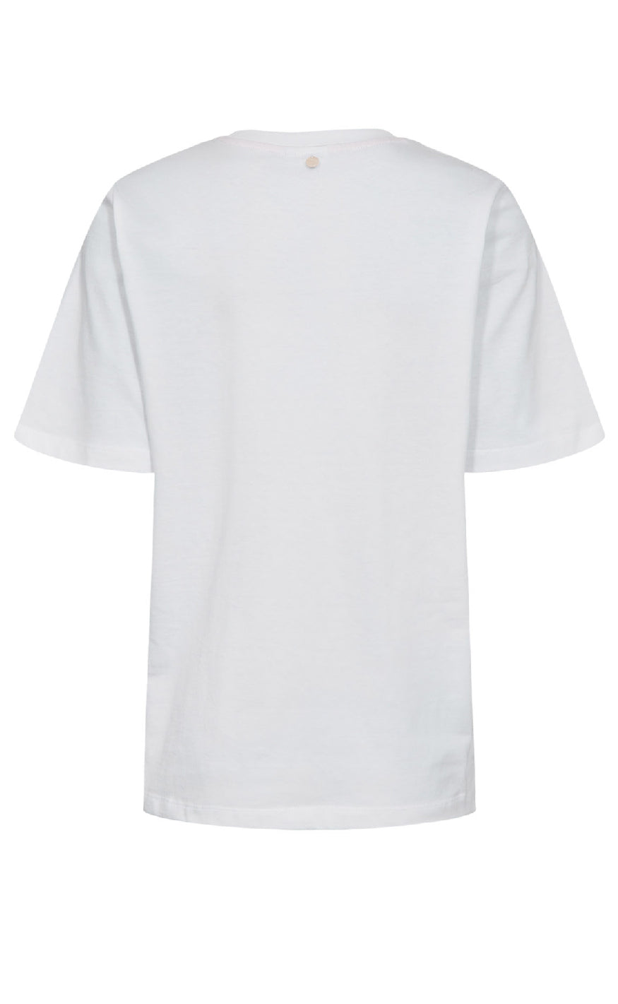 Nümph T-shirt - Tide - Bright White