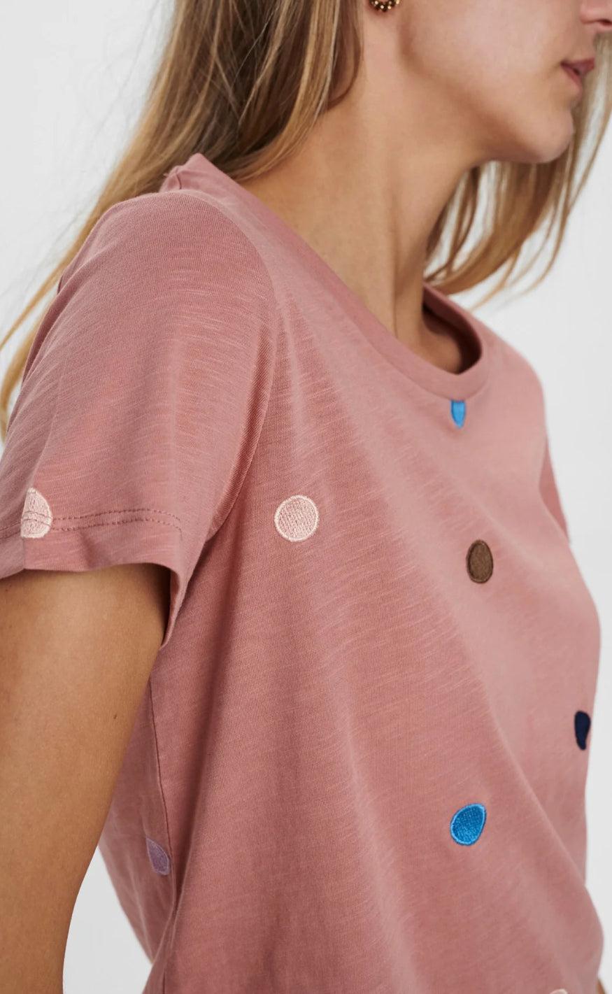 Nümph T-shirt - Yasemin - Ash Rose