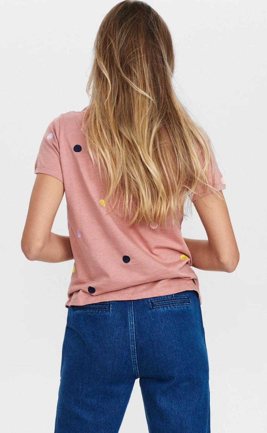 Nümph T-shirt - Yasemin - Ash Rose