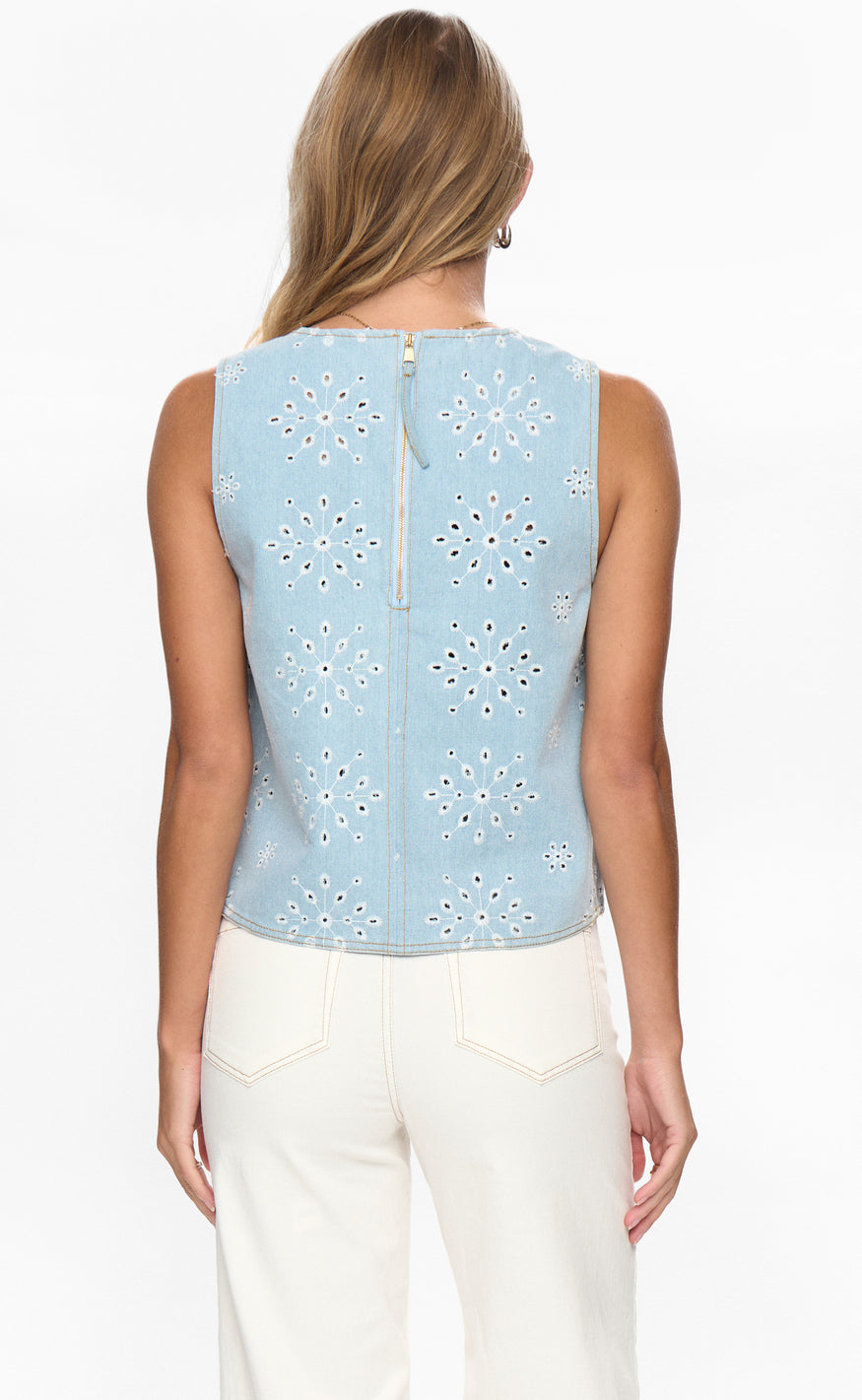 Nümph Top - Delilah - Light Blue Denim