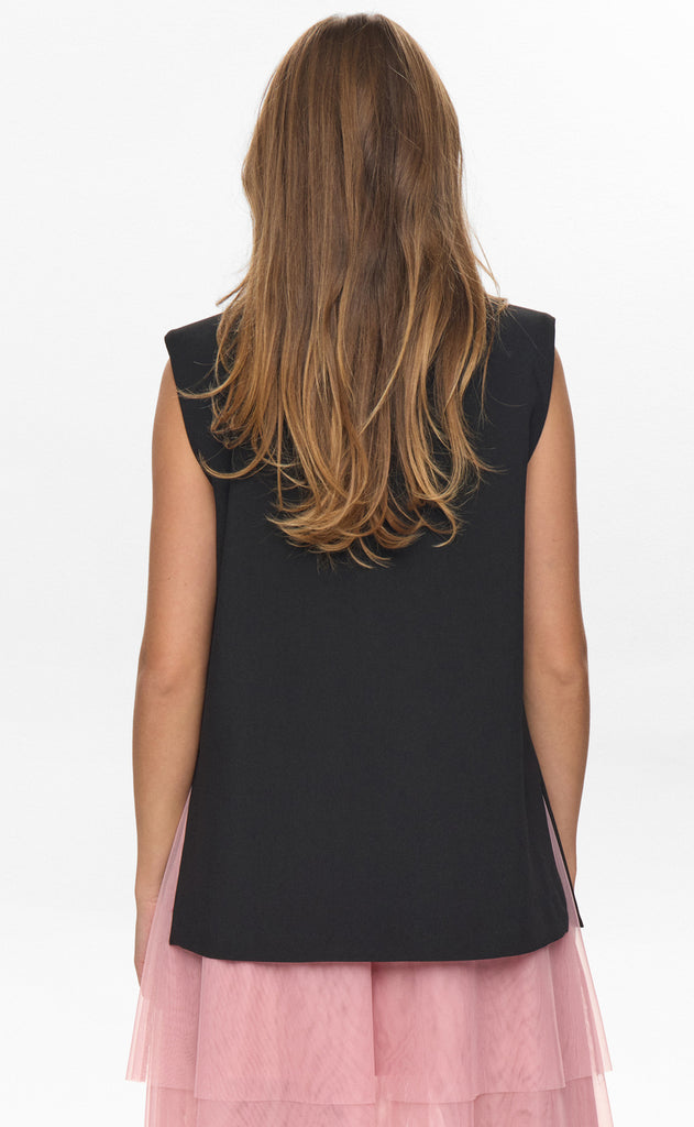 Nümph Vest - Almut - Caviar