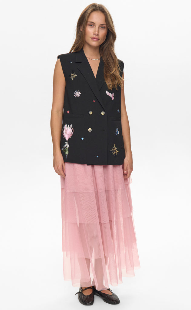 Nümph Vest - Almut - Caviar