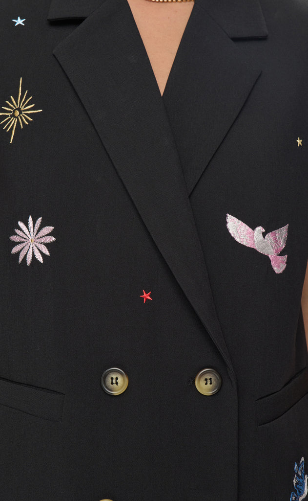 Nümph Vest - Almut - Caviar