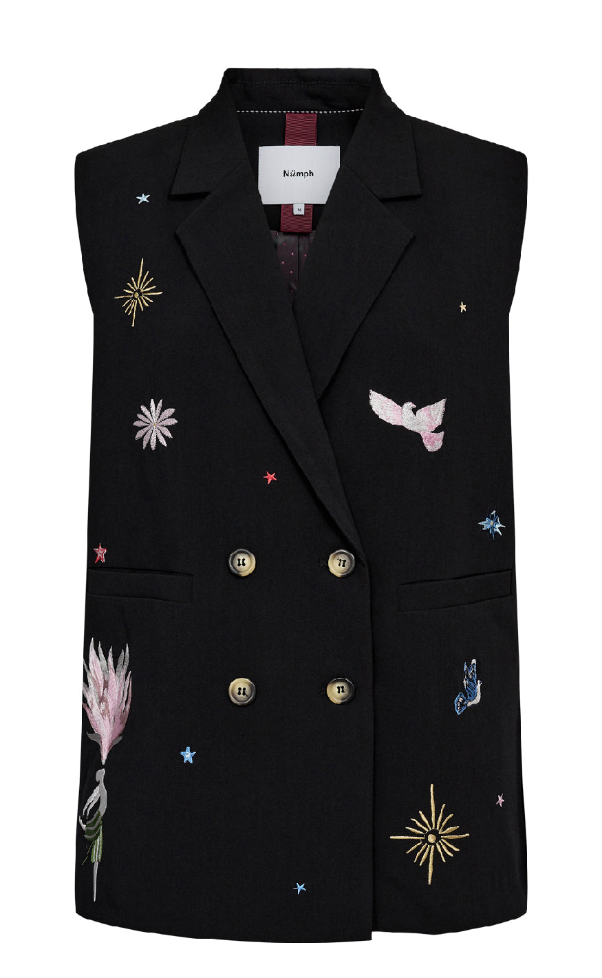 Nümph Vest - Almut - Caviar
