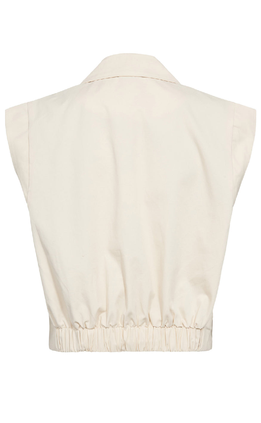 Nümph Vest - Susnna - Whitecap Gray