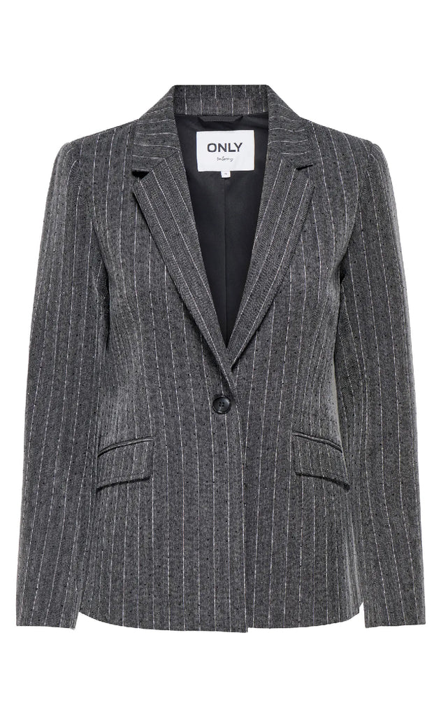 ONLY Blazer - Alya-Siga - Dark Grey Melange