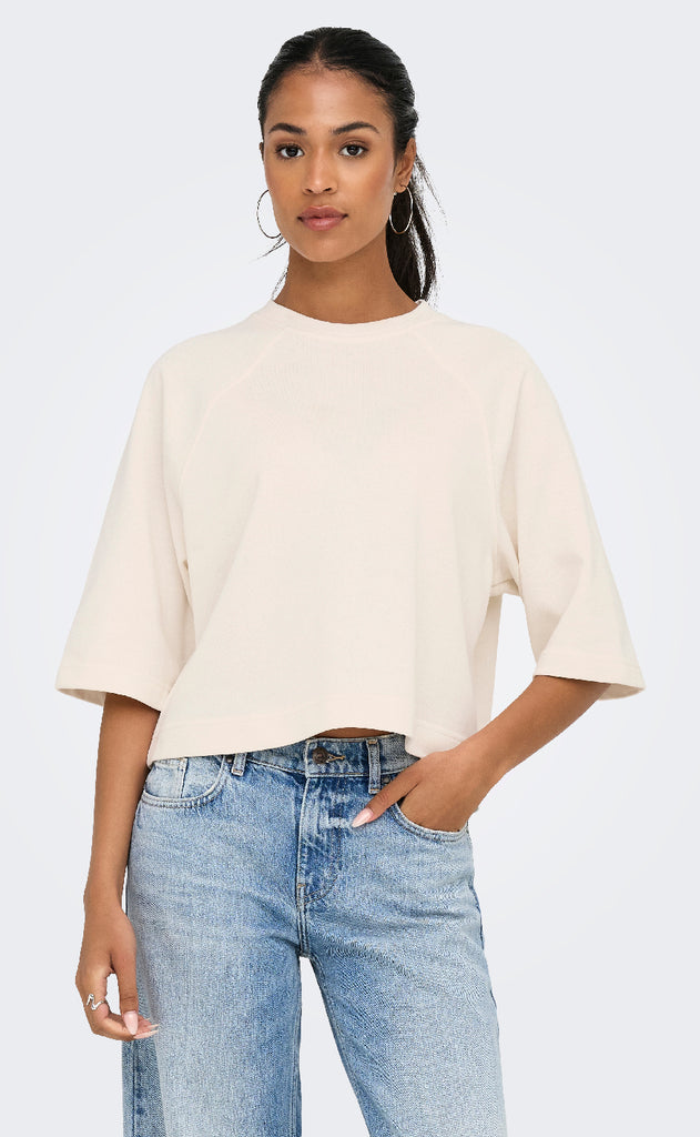 ONLY Bluse - Dasie Raglan - Gardenia