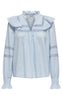 ONLY Bluse - Julia - Cashmere Blue