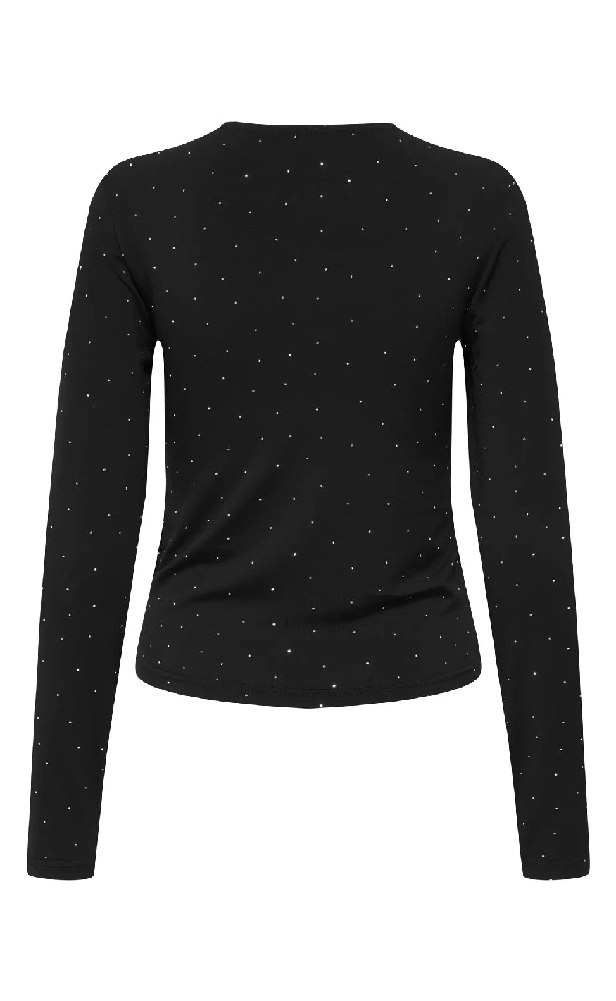 ONLY Bluse - Zita - Black Silver Rhinstones