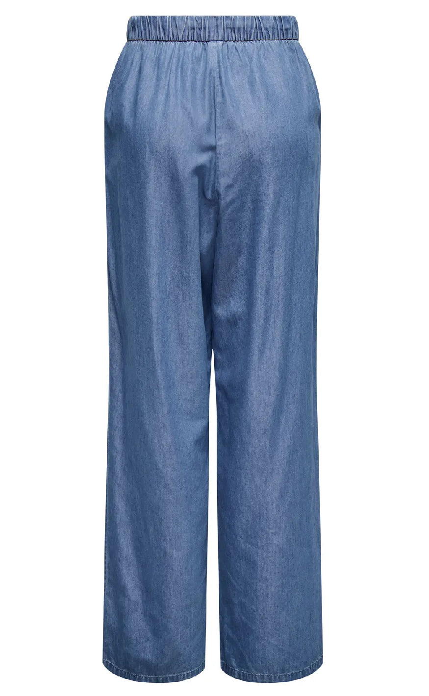 ONLY Bukser - Bea - Medium Blue Denim