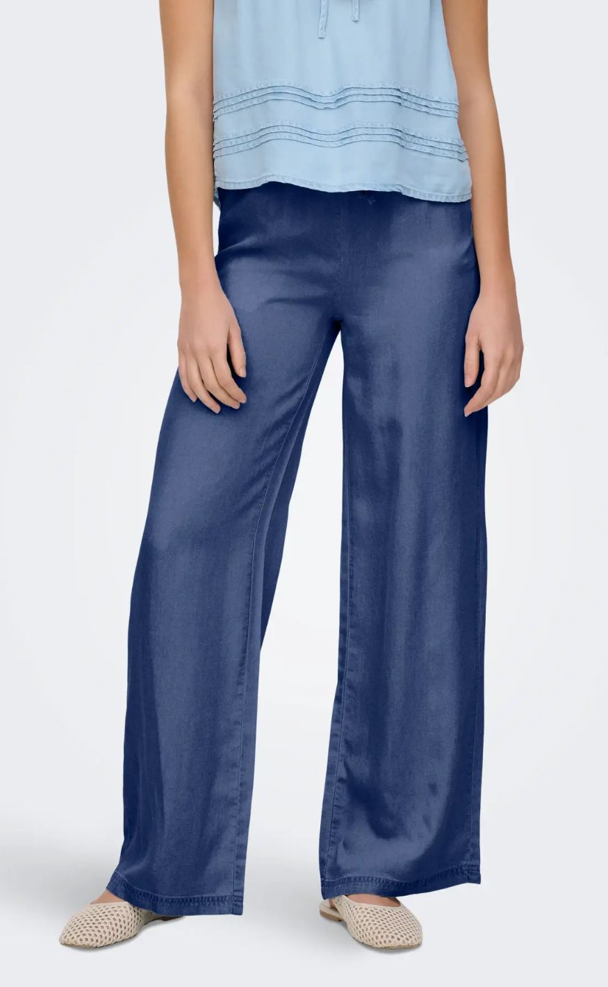 ONLY Bukser - Charis - Dark Blue Denim