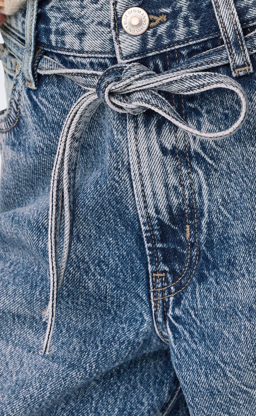 ONLY Bukser - Gianna - Medium Blue Denim