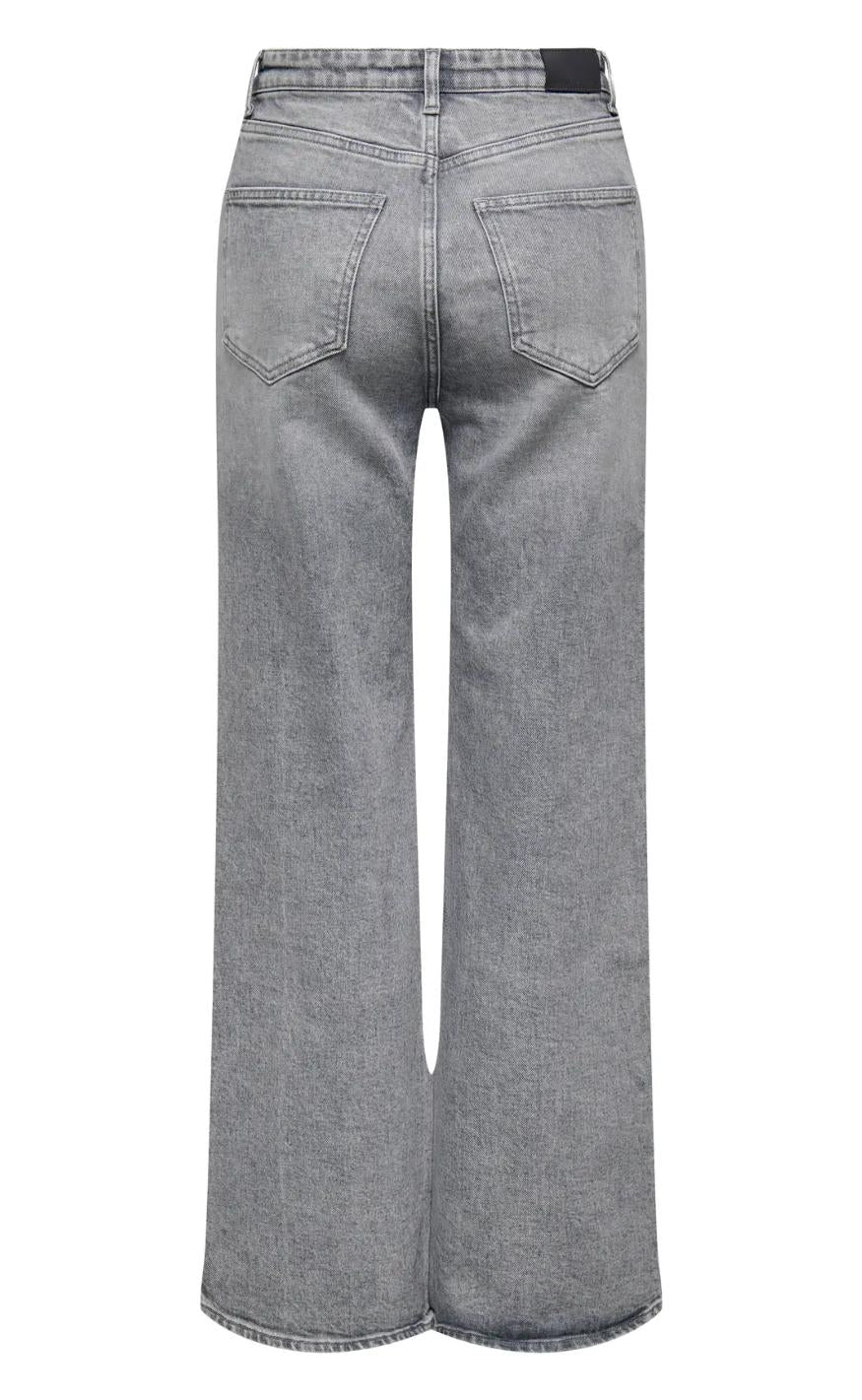 ONLY Bukser - Juicy Wide Leg - Medium Grey Denim