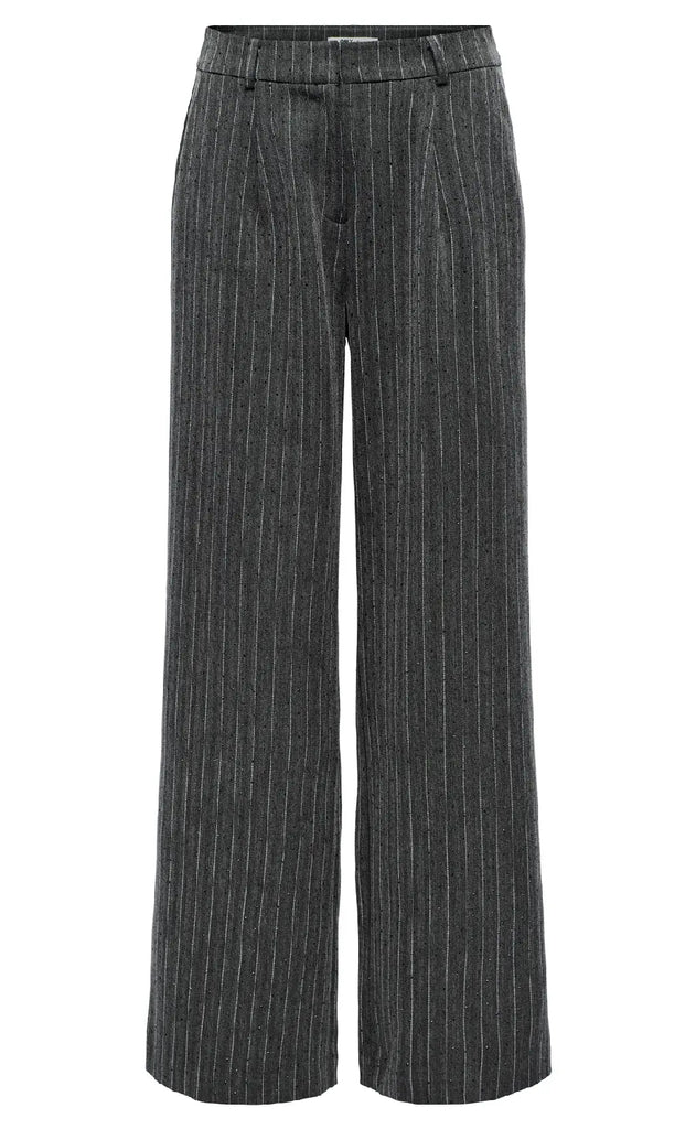 ONLY Bukser - Siga - Dark Grey Melange