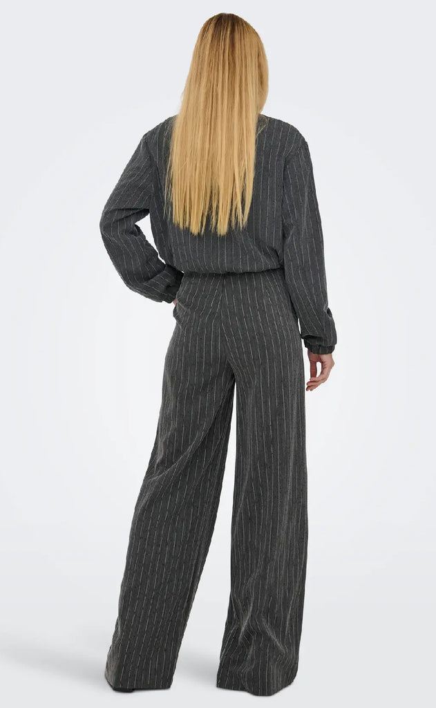 ONLY Bukser - Siga - Dark Grey Melange