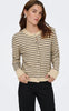 ONLY Cardigan - Chester LS - Humus Niht Sky/Mel/Silver Button