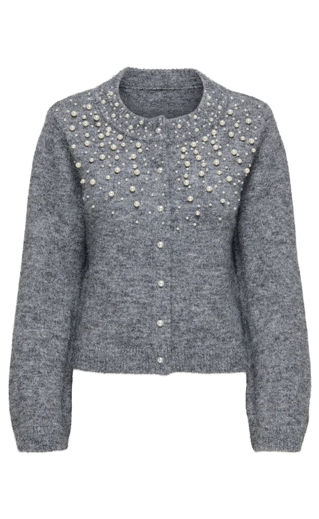 ONLY Cardigan - Miggie - Medium Grey Melange