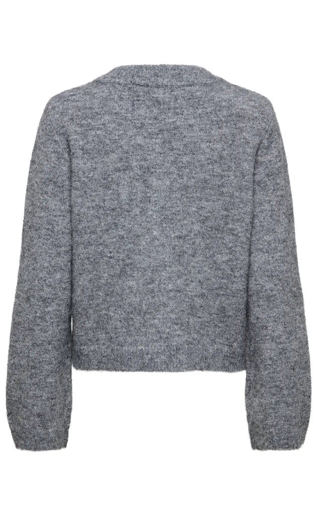 ONLY Cardigan - Miggie - Medium Grey Melange